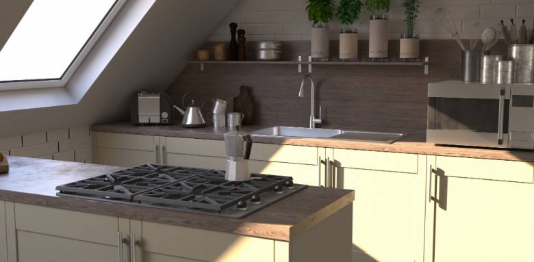 Bien positionner le triangle d'activité dans votre cuisine