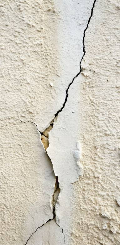 Fissures façade Dax