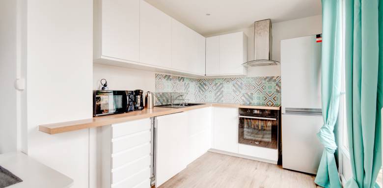 Cuisine colocation la Maison des Travaux Rouen