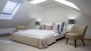 Une jolie chambre dans les combles