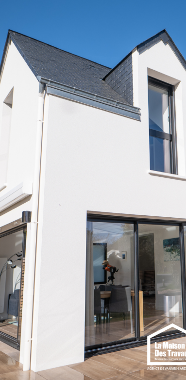 Extension et rénovation de maison à Vannes