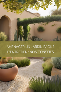 Aménager un jardin facile d’entretien : nos conseils