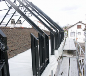 Surélévation d'une maison avec uns structure acier Le Chesnay