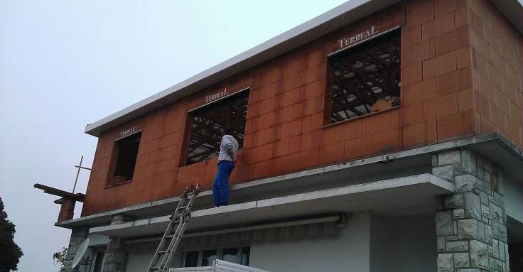 Travaux de ravalement en cours - objectif isolation