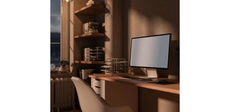 Comment créer un coin bureau dans un salon de 20 m² ? Vire 14500