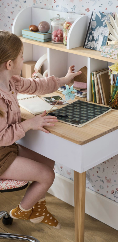 bureau inspiration scandinave... et rétro, Vert Baudet