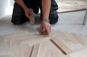 pose parquet bâton rompu