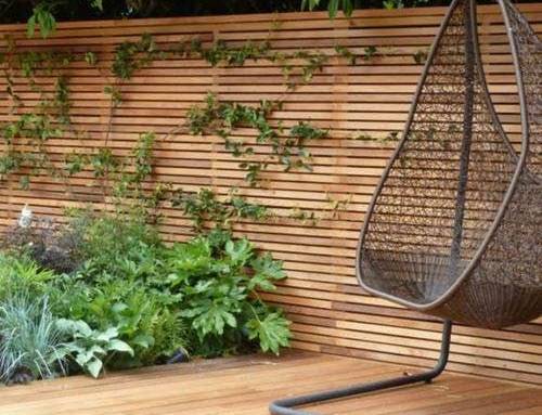 Clôture en bois