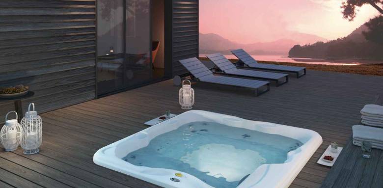 spa jacuzzi sur terrasse