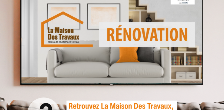 Sponsoring TV La maison des Travaux 