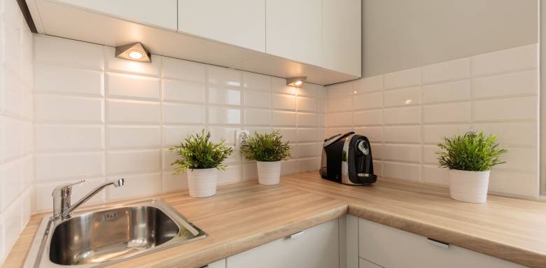 Cuisine en longueur appartement