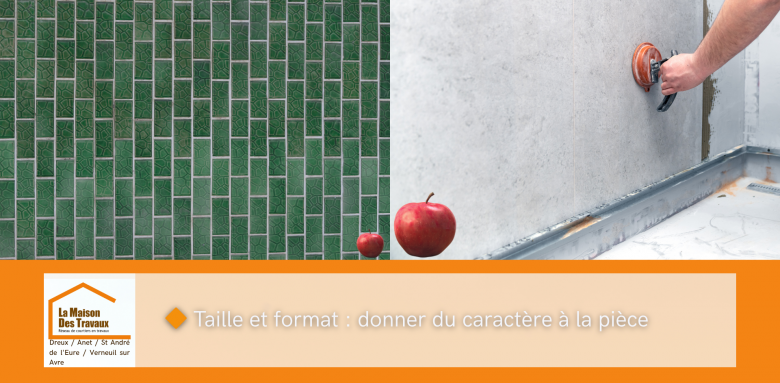 Grands carreaux, mosaïque ou formats mixtes : trouvez le style qui valorisera votre salle de bain tout en facilitant l’entretien.