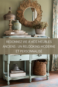 relooking meuble ancien moderne
