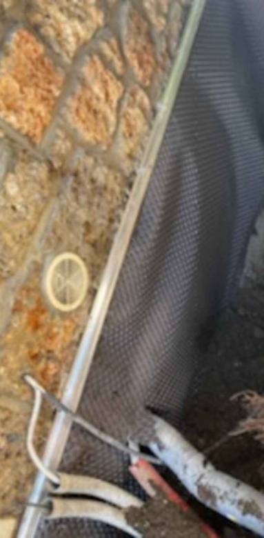 canalisation réparée