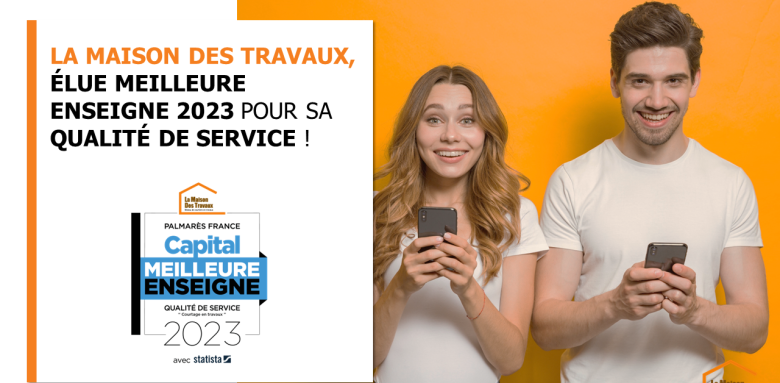 La Maison Des Travaux élue meilleure enseigne 2023