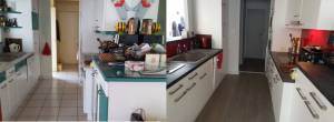 Avant/après rénovation de cuisine en appartement