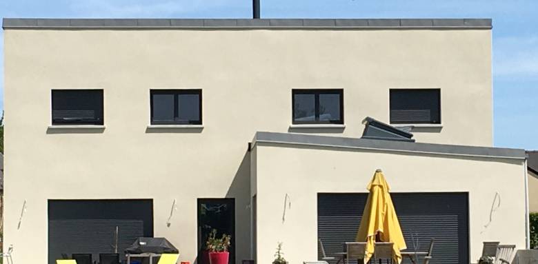 Maison à toiture plate - Le Raincy 93