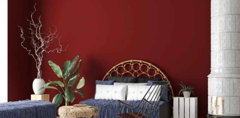 Décoration - la couleur lie de vin - 