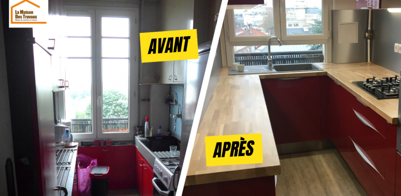 rénovation cuisine courbevoie