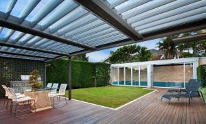 Une pergola près de Tours.