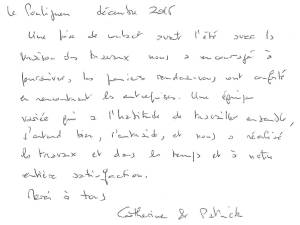 Témoignage de Catherine et Patrick