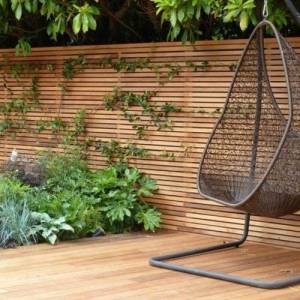 Clôture en bois