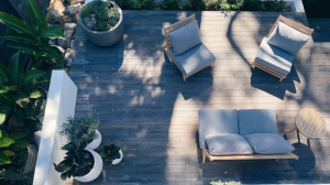 Aménagement extérieur terrasse