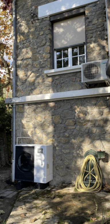 Pompe à chaleur installée à Meylan (38), aux environ de Grenoble
