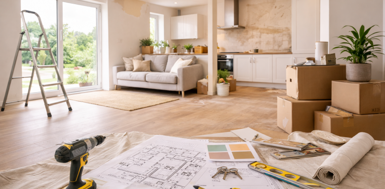 Espace en rénovation pour premier propriétaire