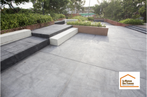 Terrasse en béton