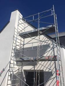 Travaux de ravalement de façade de maison en cours - Nantes 44000 44200