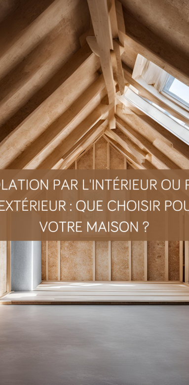 isolation interieur ou exterieur maison