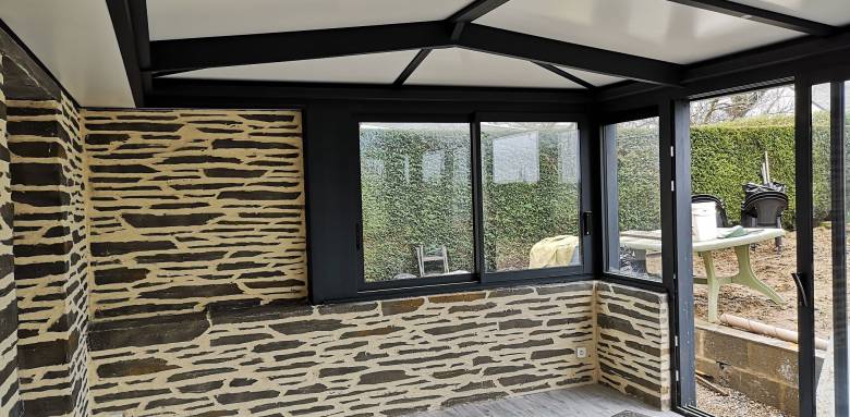 Sol véranda - vinyle - 