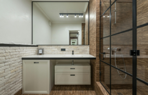 Salle de bain bois