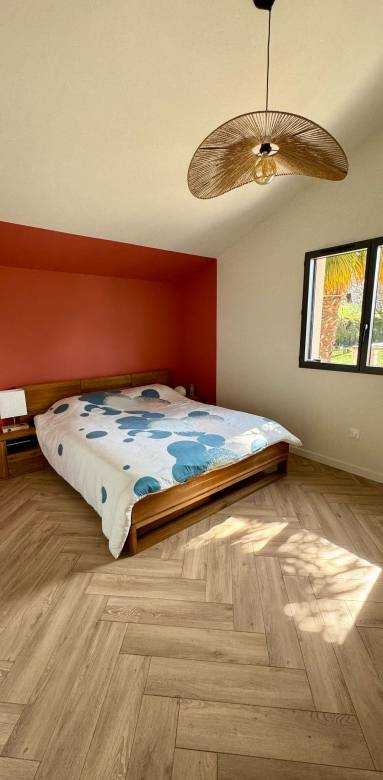 transformation d'un garage en chambre parentale dans le Grésivaudan
