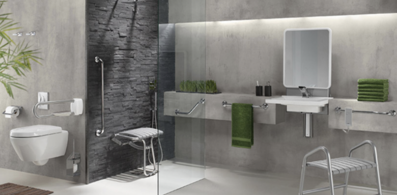 salle de bain adaptée PMR 