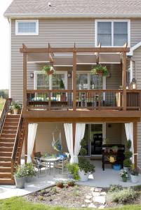 terrasse en pilotis 