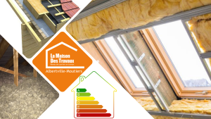 Isolation en toiture - sarking, rampant, soufflage- charpentier 73, couvreur 73, ITE 73, maçon 73