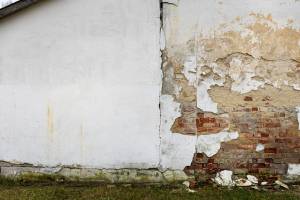 Rénovation d'un mur pignon