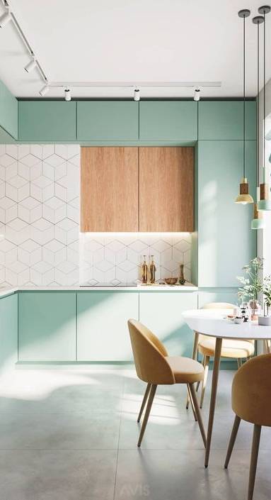 Cuisine verte amande