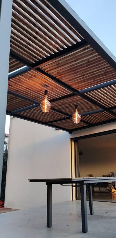 Terrasse appartement ombragé