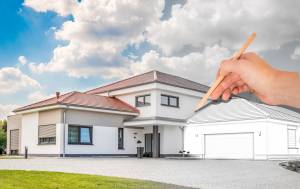 Agrandir sa maison avec un garage en Indre-et-Loire.
