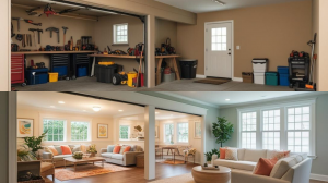 Avant Après Rénovation de garage 