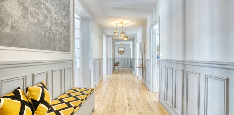 rénovation galerie appartement haussmannien