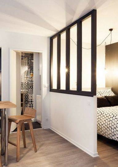 Rénovation d'appartement avec pose d'une verrière séparative - Bouc-Bel-Air-13