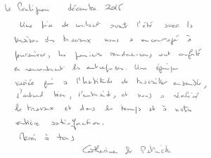 Témoignage de Catherine et Patrick
