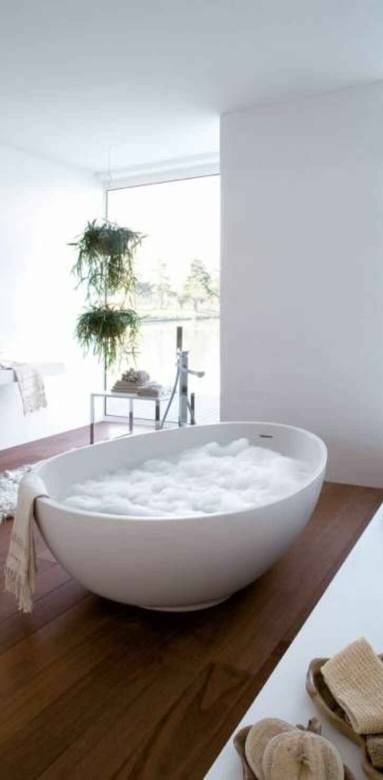 Baignoire ilôt