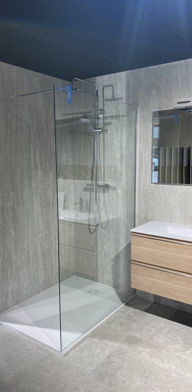 Inspiration présentée d'une salle de douche 