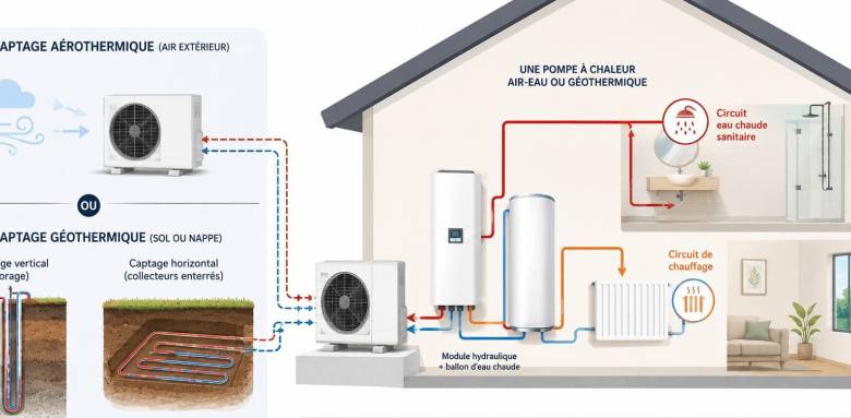  Installer une pompe à chaleur - Montauban 82