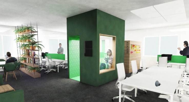 Des espaces de travail modulables et diversifiés